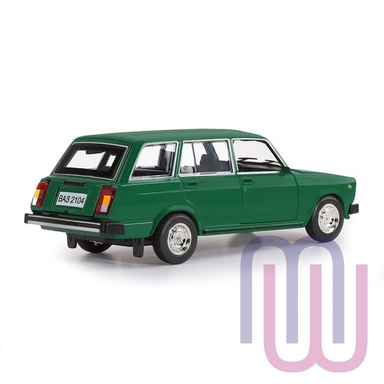 МОДЕЛЬ МАШИНЫ 1/24 ВАЗ 2104 ЗЕЛЕНЫЙ