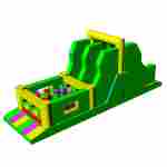 Коммерческая надувная полоса препятствий «Оптимальная», 10*3*4 м