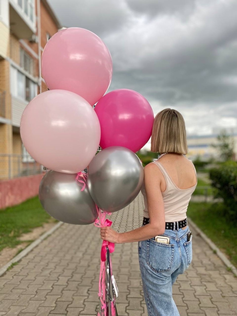 Воздушные шары для девушки  №898