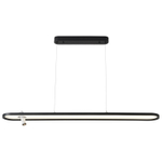 Светильник подвесной Crystal Lux CONTOUR SP45W LED BLACK