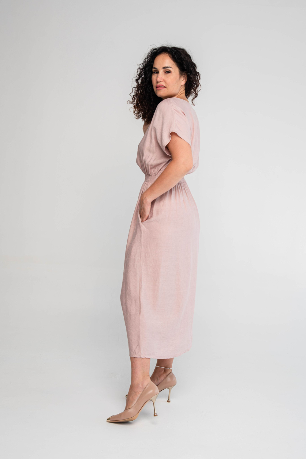 Платье женское летнее длинное из вискозы (повседневное, пляжное, городское)