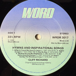 Cliff Richard ‎– Hymns And Inspirational Songs (Англия 1986г.)