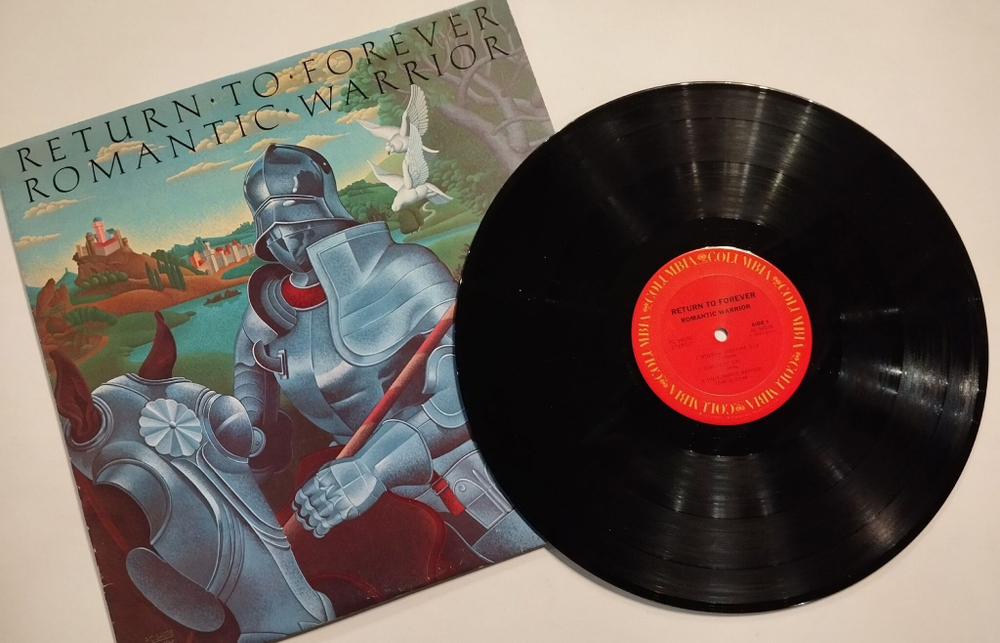 Винтажная виниловая пластинка LP Return To Forever Romantic Warrior (USA 1984)