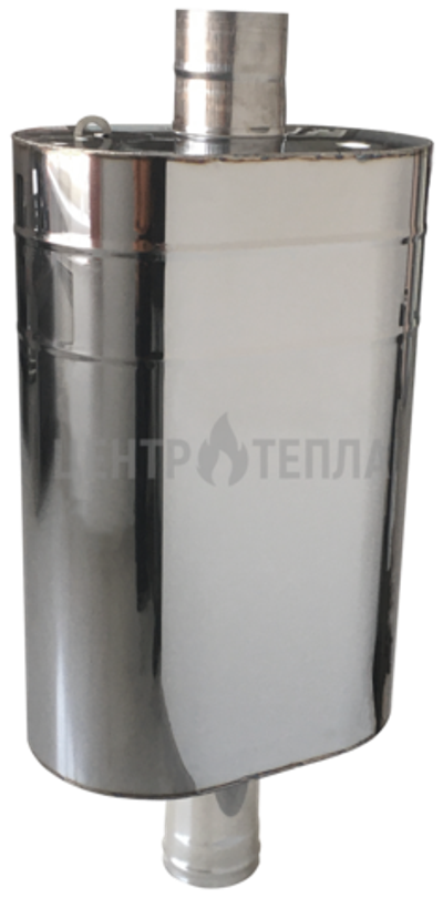 Бак Эллипс на трубе 60 л. (AISI 304/1,0) Ф115 Центр Тепла