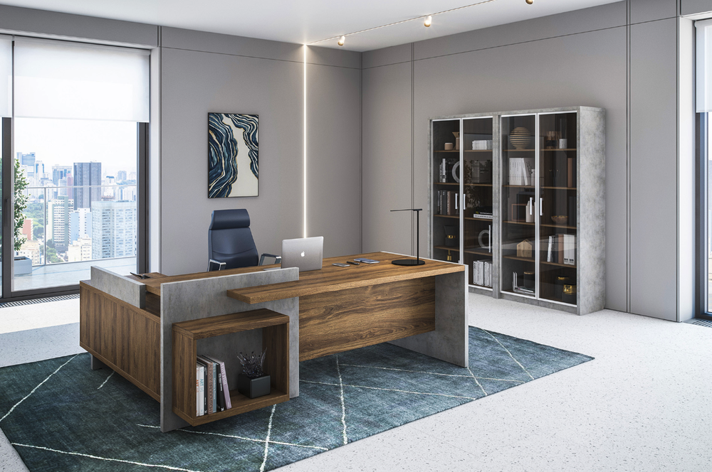 Стол для руководителя Wood&Stone