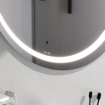 Универсальное зеркало с контурной LED-подсветкой, ИК- сенсором, круглое, 70 см AM.PM X-Joy M85AMOX0701WG