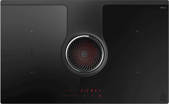 Индукционная стеклокерамич. панель с вытяжкой Elica NIKOLATESLA ONE EVO BL/A/83