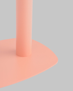 Журнальный столик Eanna L металл коралловый