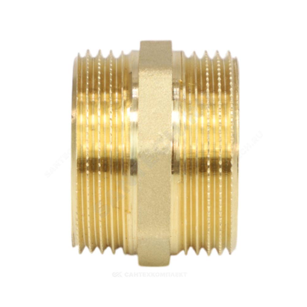 Ниппель латунь Ду 40 (1 1/2") НР LD LD.65.501.40