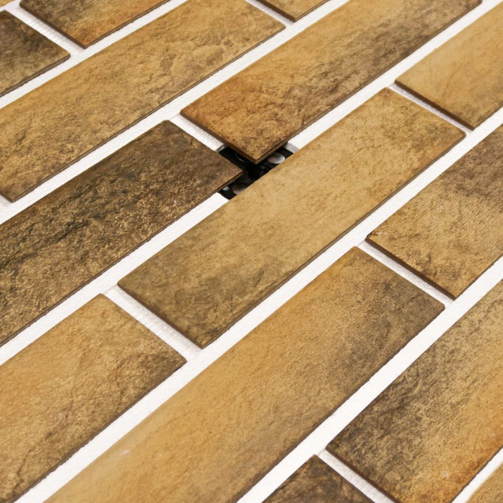 Клинкерная термопанель ППС Beryoza Ceramica Alarcon Персик 1020х455 мм