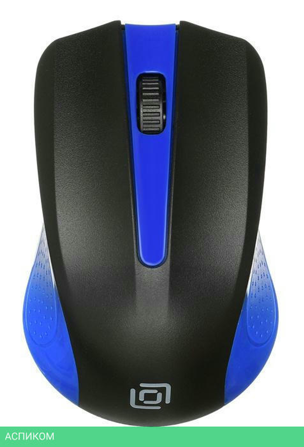 Мышь Oklick 485MW черный/синий (997826)
