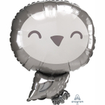 Шар Фольгированный Сова серая (Серый)