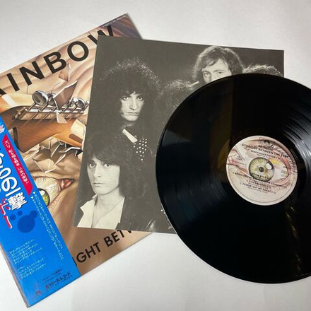 Винтажная виниловая пластинка LP Rainbow Straight Between The Eyes (Japan 1982) (Obi)