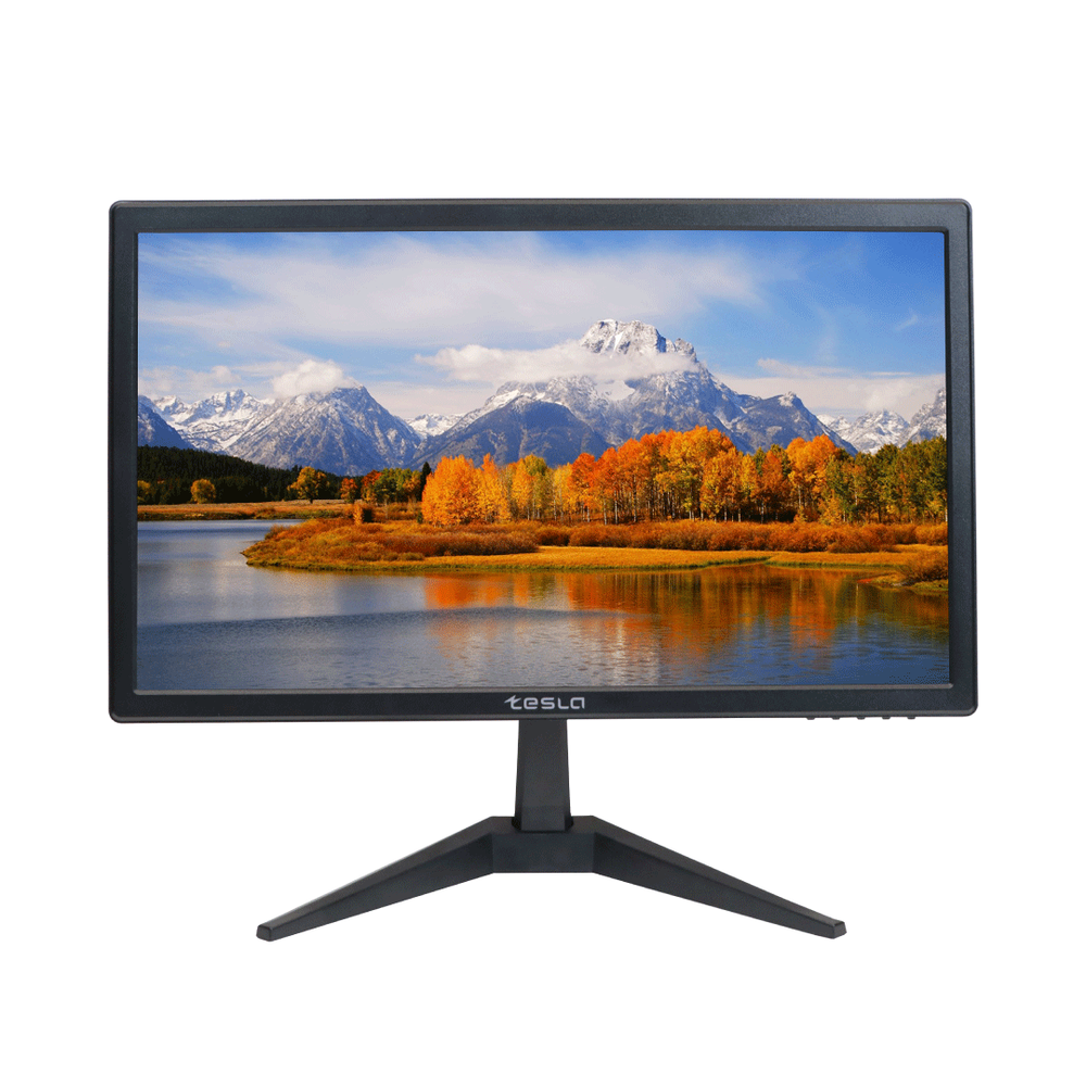 Монитор TESLA 18.5'' Q2422DFG, 1366x768, TN, 60Гц, чёрный, 8-bit, 5мс, 700:1, 250 Кд/м2, VESA:75x75, VGA, HDMI