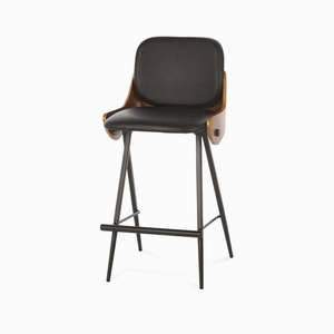 Полубарный стул Isla черный