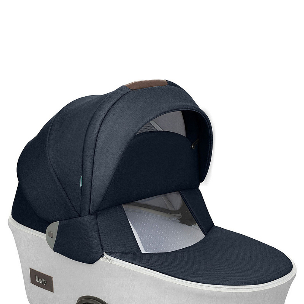 Детская коляска Nuovita Carro Sport 2 в 1 Blu Argenteo/Синий серебристый