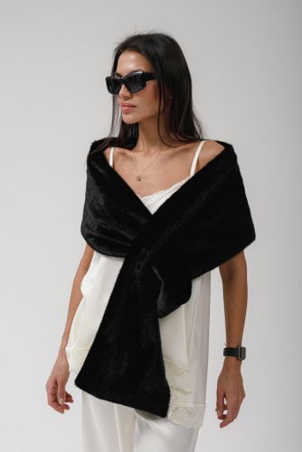 Шарф норка (черный)