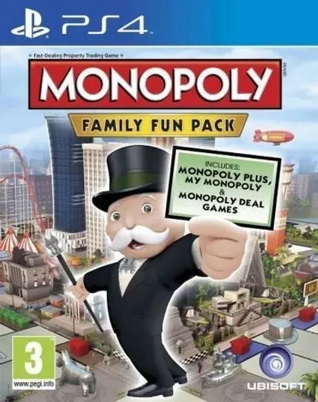 PS4 Monopoly Family Fun Pack CUSA-01337 (Русские субтитры)