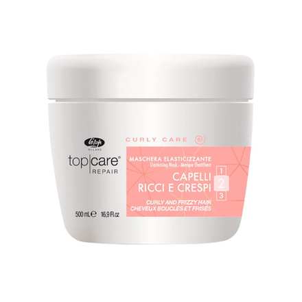 Разглаживающая маска для вьющихся и непослушных волос - "Тор Care Repair Elasticising Mask Curly and Frizzy Hair" (500 мл)