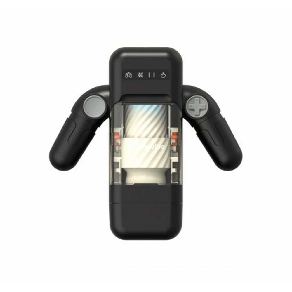 Инновационный робот-мастурбатор Game Cup (чёрный) от Amovibe