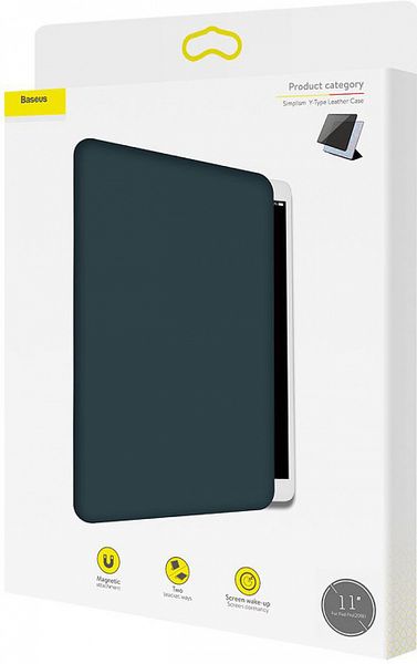 Чехол магнитный Baseus Simplism Y-Type Leather для iPad Pro 11 (Blue)