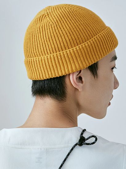 Шапка INF Trawler beanie (natural yellow)