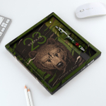 Подарочный набор «23 февраля медведь», ежедневник А5, 80 л в твердой обложке и ручка