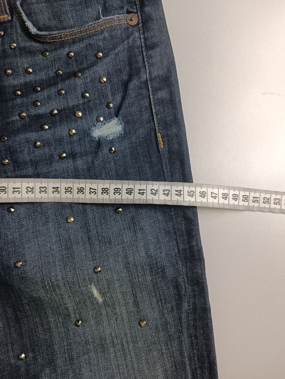 Джинсы HUDSON со стразами 42-44 размер