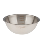Миска-салатник Jolly Kitchen c мерной шкалой, 19,5 см, нержавеющая сталь, 1,3 л, матовый/глянец