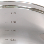 Набор посуды из нержавеющей стали ADELE 3 предмета (3 кастрюли 1,9л, 2,7л, 3,4л), DH08-6
