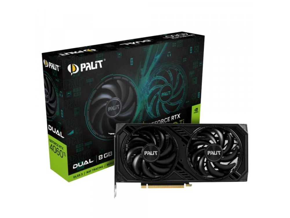 Видеокарта Palit Nvidia GeForce RTX 4060 Ti [NE6406TT19P1-1060D]