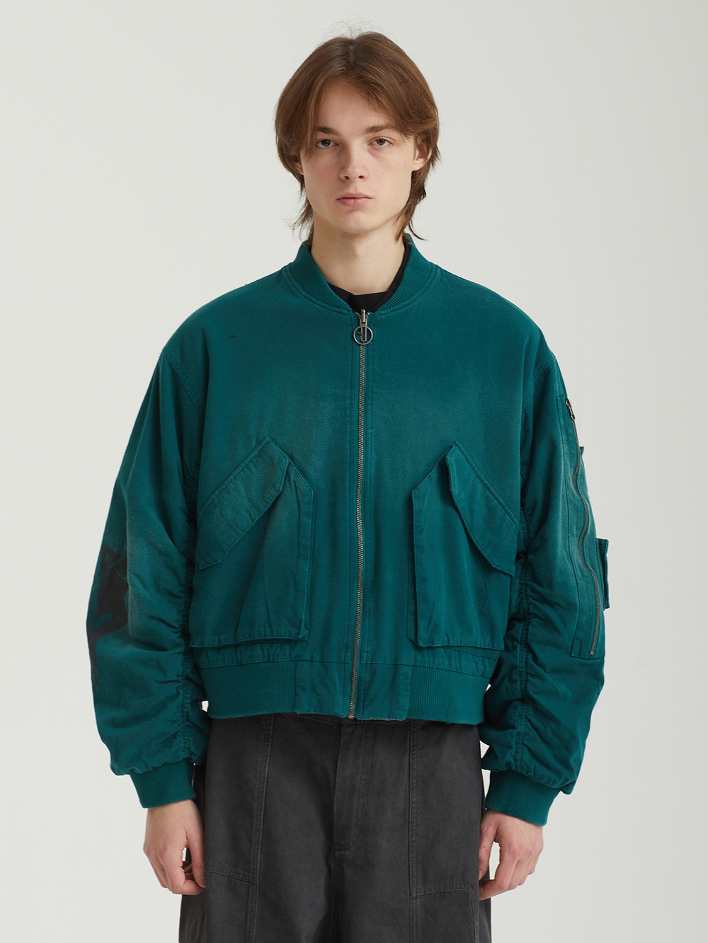 Мужской Бомбер All The Flowers Reversible