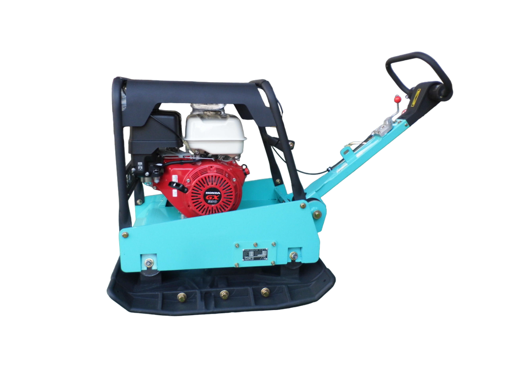 Виброплита реверсивная GIKS PHC-300H гидравлика - [300 кг / 40 кН / Honda GX390] ручной старт