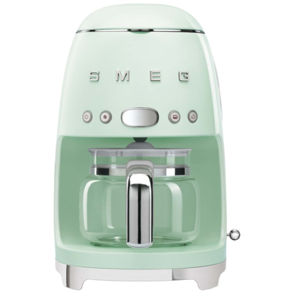 Кофеварка капельная Smeg DCF02PGEU, пастельный зеленый