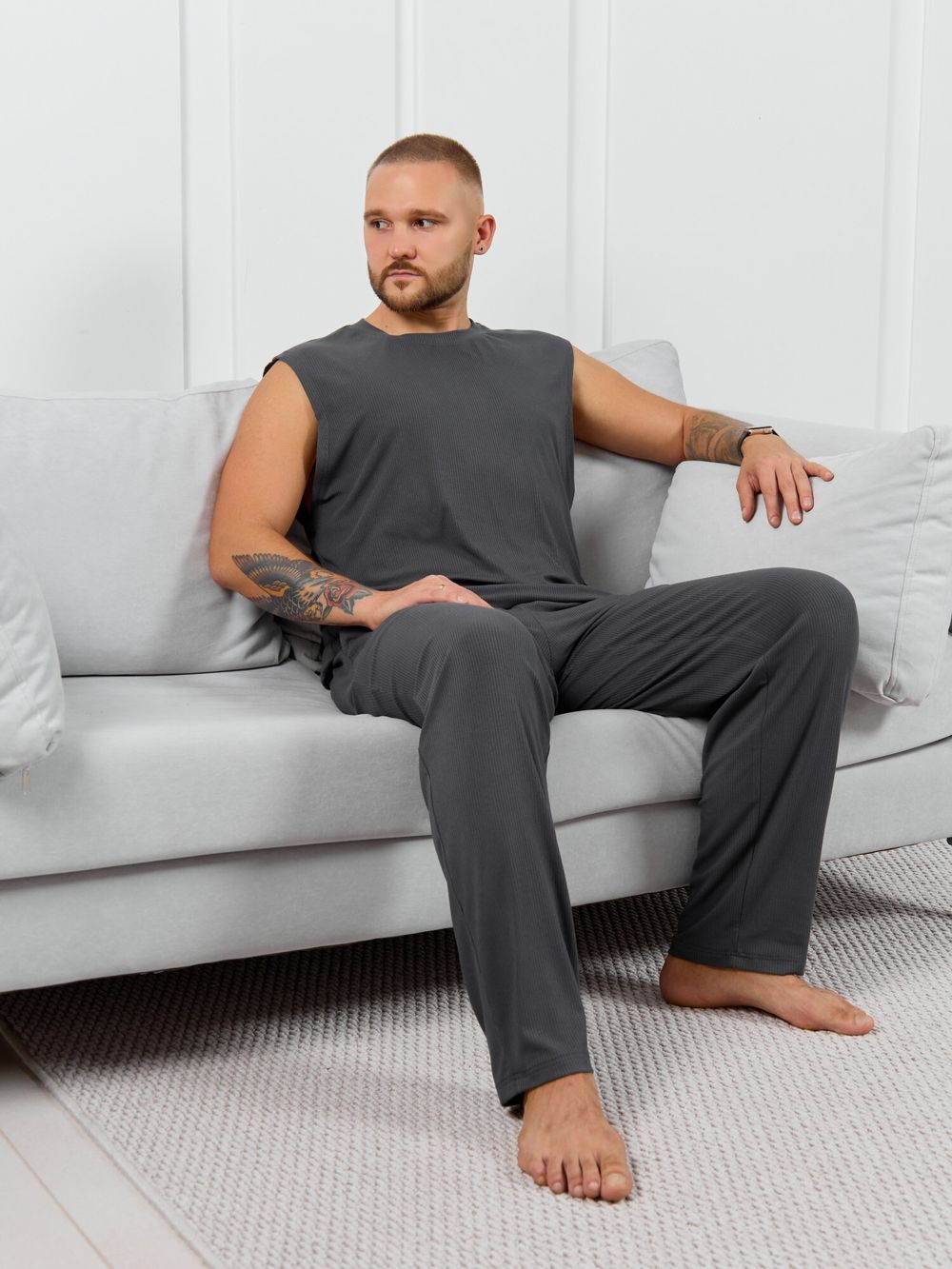 Брюки мужские Алессандро-3 Виотекс ГРАФИТОВЫЙ