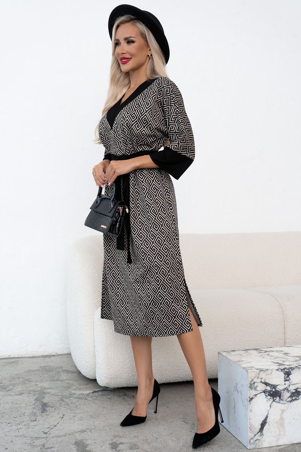 Платье Леди (ромбы)-56р-р Р11-2013/5 Nikol