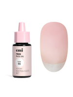 E.MiLac Fiber Base Gel Clear №1, 30 мл.