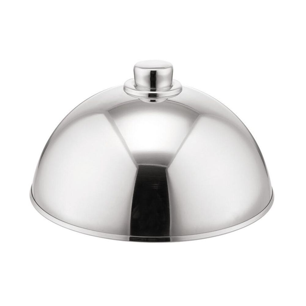 Баранчик клош (крышка для горячего) d 25 см нерж. ручка цвет золото SUNNEX