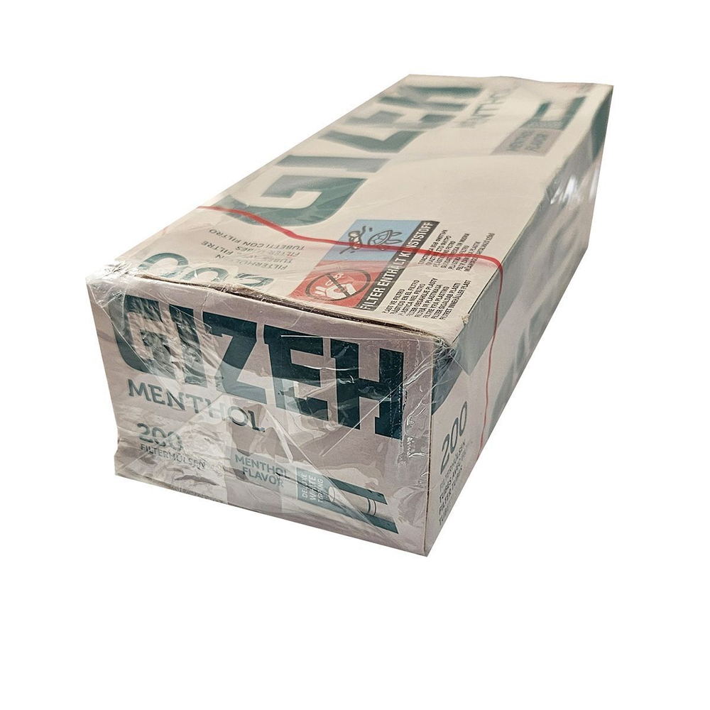 Гильзы для сигарет "Gizeh" Menthol Tip KS 200шт. Товар уцененный