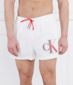 Шорты для плавания Calvin Klein Swimwear - белый(KM0KM00801)