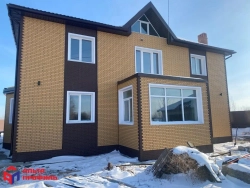 Фасадная панель Альта Профиль Клинкерный кирпич Коричневый 1130*420мм 0,48м2