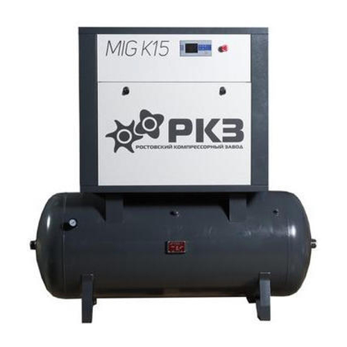 Винтовой компрессор РКЗ MIG K15 PR 8 бар