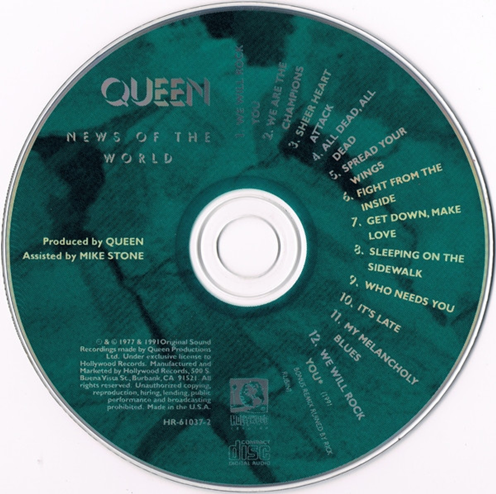 Queen / News Of The World (CD)