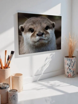 Картина на стену 40 X 50 Выдра