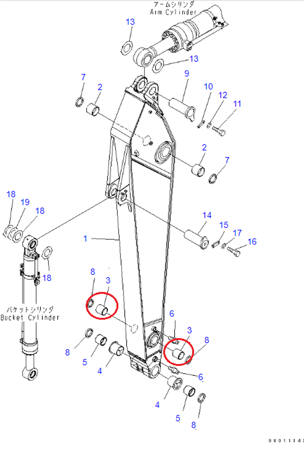 Втулка 207-70-61511