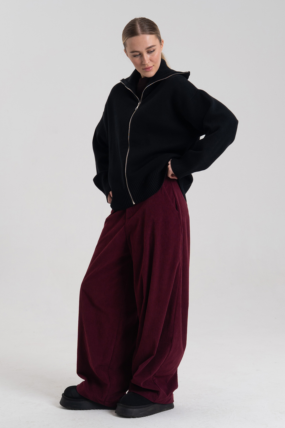 Кардиган на молнии J-Clair