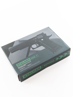 Пистолет пневм. Stalker SA5.1 Spring (аналог Hi-Capa 5.1), кал.6мм,мет.корп. маг.16 ш