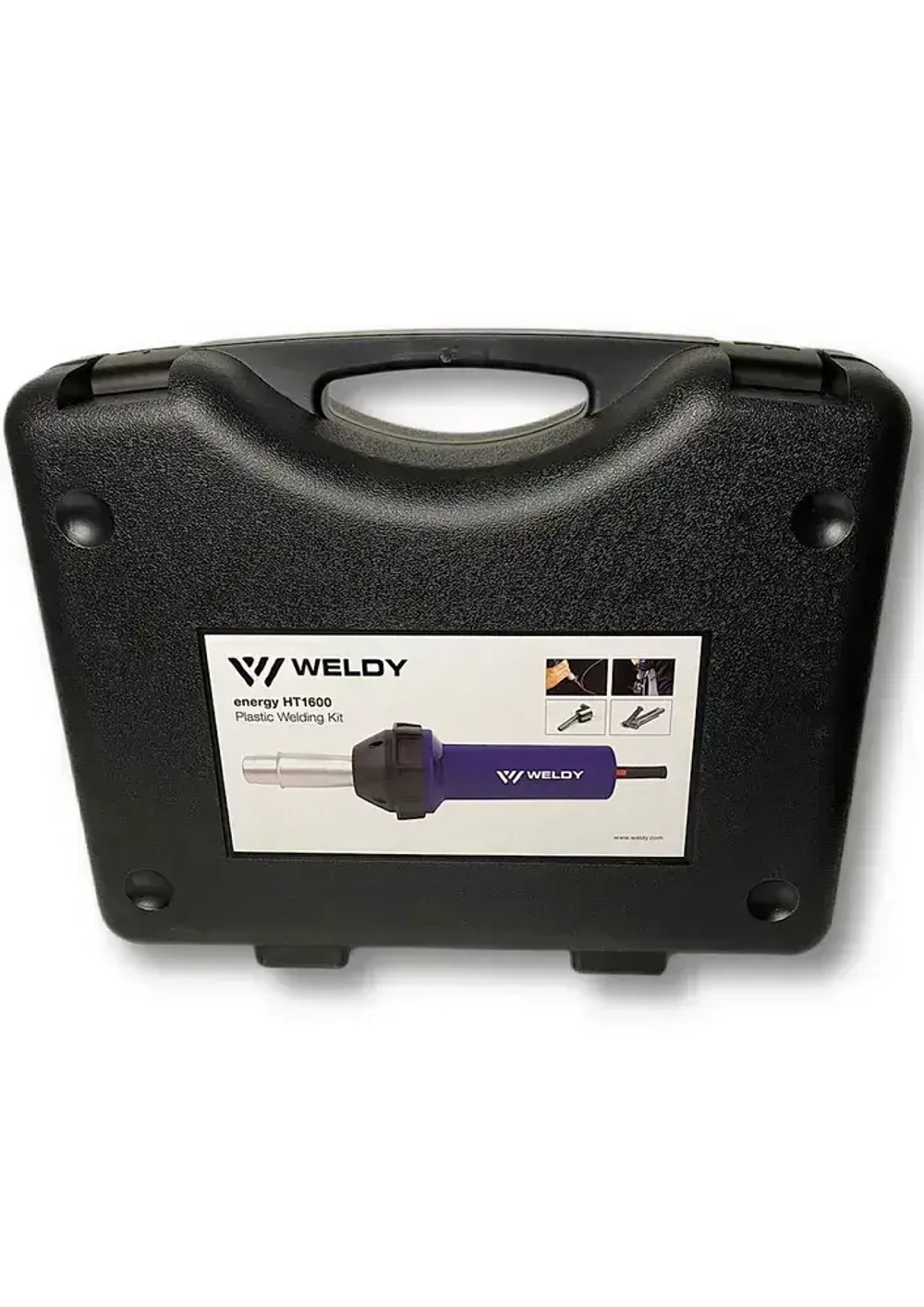 Фен строительный WELDY - HT1600 с комплектом для сварки пвх.