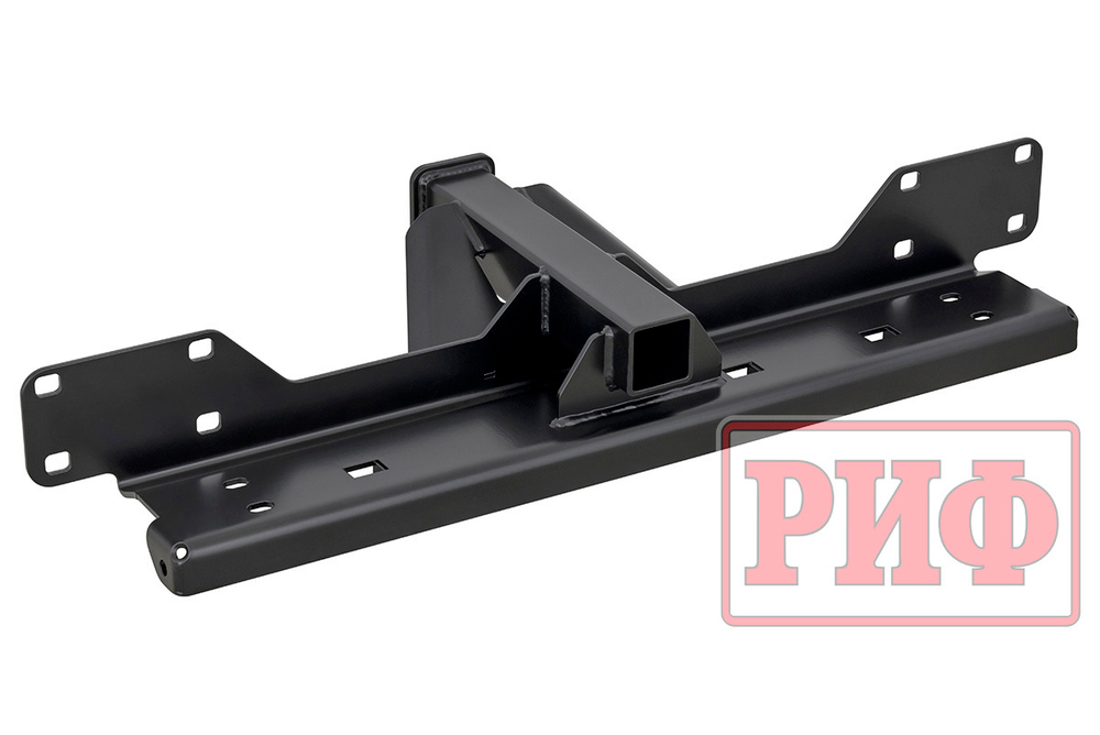 Фаркоп передний (переходник) для съёмной лебедки в штатный бампер Toyota Fortuner 2015+ РИФ