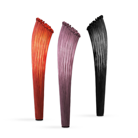 Floor design lamp Horn by Aqua Creations Studio